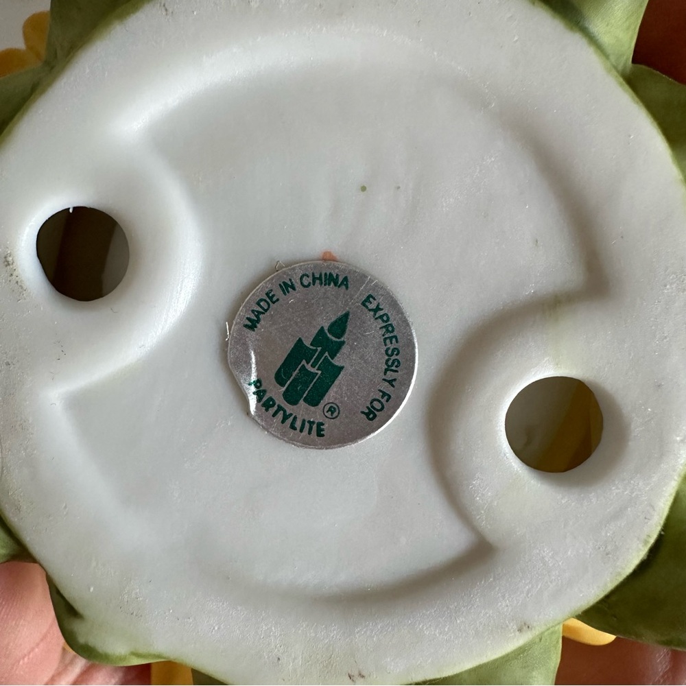 NEW PartyLite Sunflower Buddies Tea Light Candle Holders - Picture 10 of 12